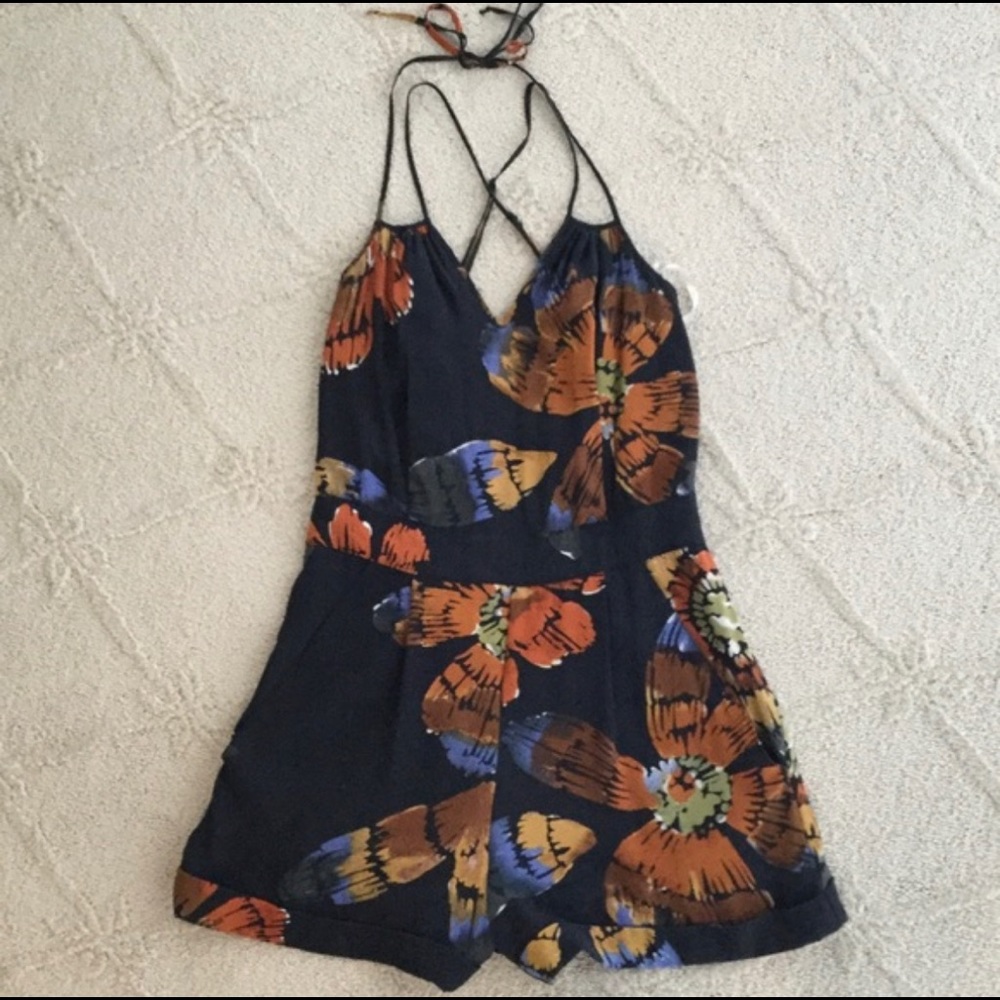 50% off listed price Haven Silk Romper